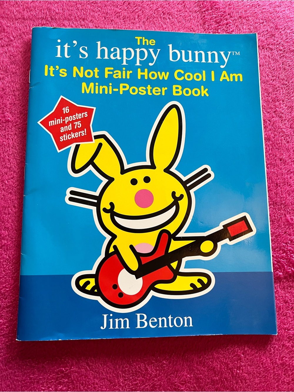 Happy Bunny Poster Book Y2K